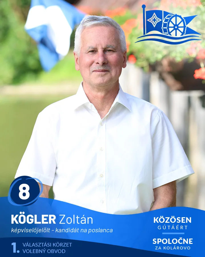 Kögler Zoltán, 8-as jelölt, 1. választási körzet