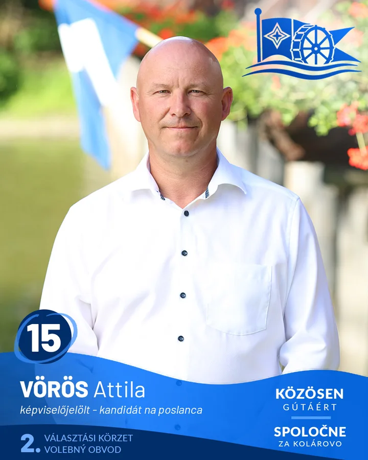 Vörös Attila, 15-ös jelölt, 2. választási körzet