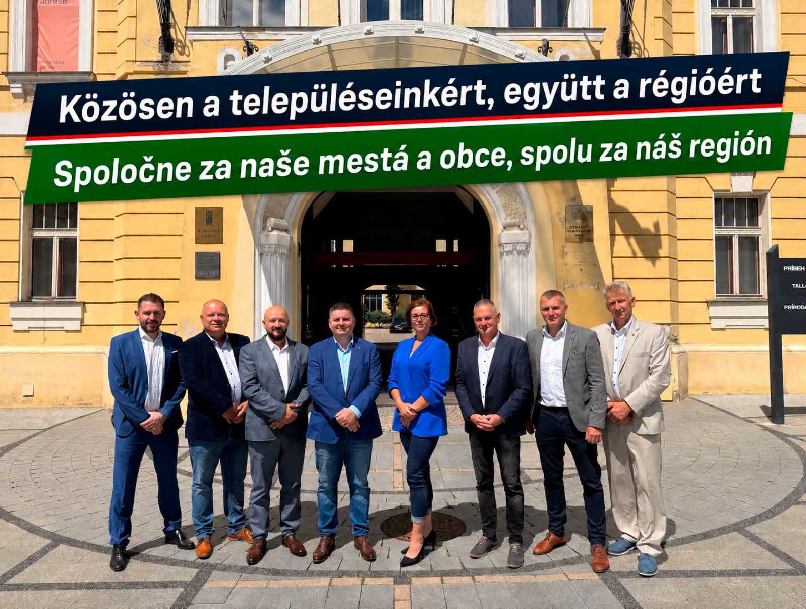 A Komáromi járás nyolc független megyei képviselőjelöltje